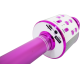 MICROFONE BLUETOOTH PARA KARAOKÊ SPRING KIDS SPK- 015 ROSA