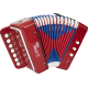 ACORDEON INFANTIL SPRING KIDS SPK-73VM VERMELHO