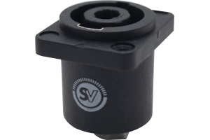 CONECTOR SPEAKON PAINEL FÊMEA SOUNDVOICE SP04-FM