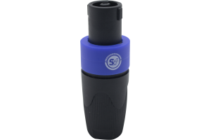 CONECTOR MACHO SPEAKON PARA CABO DE 4 POLOS SOUNDVOICE SP04-MC