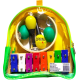 KIT PERCUSSÃO INFANTIL SPRING KIDS SPK-010