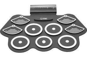 BATERIA ELETRÔNICA 9 PADS SPRING COM FUNÇÃO MIDI