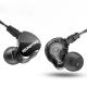 FONE IN-EAR PROFISSIONAL RETORNO PALCO SOUNDVOICE IE-01 PRETO