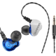 FONE IN-EAR PROFISSIONAL RETORNO DE PALCO SOUNDVOICE IE-01 AZUL