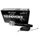 MICROFONE SEM FIO SOUNDVOICE MM-113SF