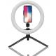 ILUMINADOR RING LIGHT PORTÁTIL MESA SPECTRUM SP-26 LED DECK